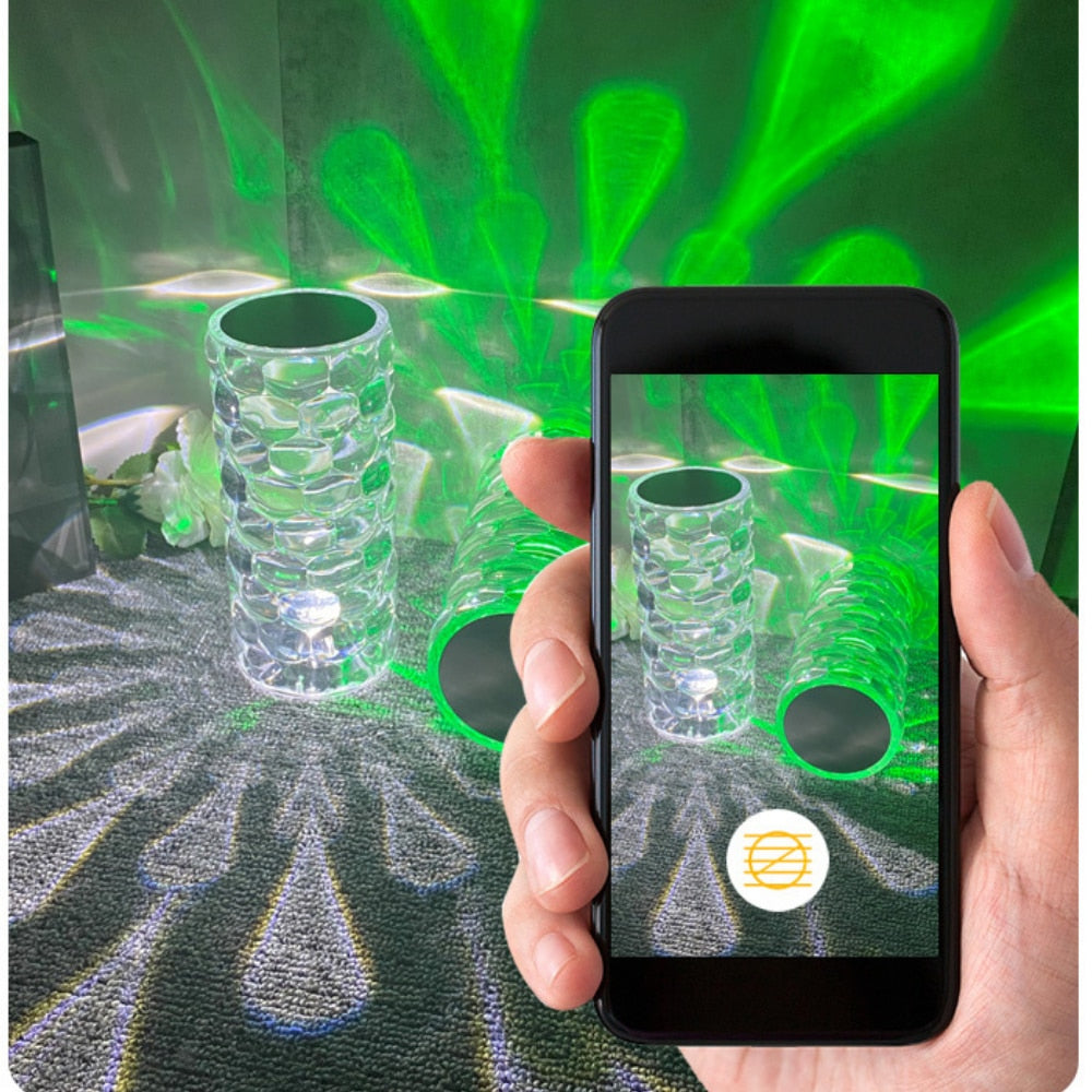 Water Drops Crystal Lamp