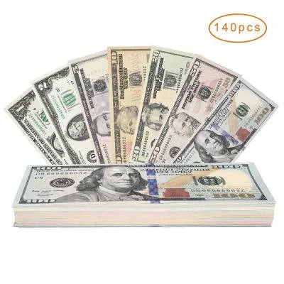 Mixed Prop money USD $100/50/20/10/5/2/1
