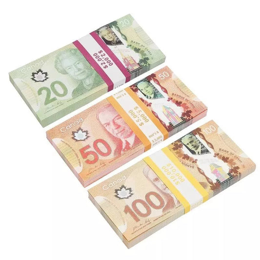 Canadian Prop Money Variety Pack